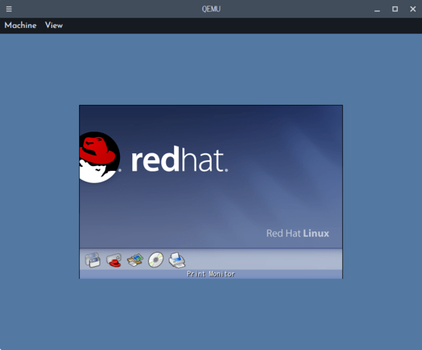 Red Hat Linux 9 アイコンパレード