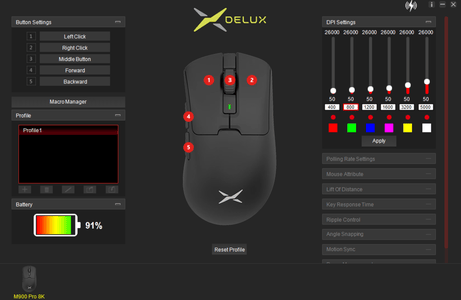 DELUX Driver Software