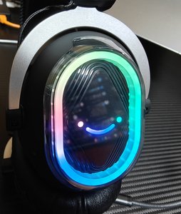 光るスマイルマーク